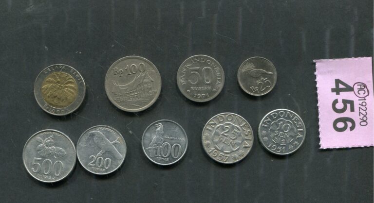 Read more about the article Lot of  9  coins of Indonesia