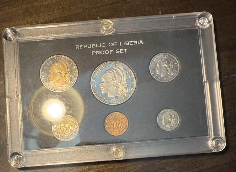 Read more about the article 1972 Liberia Proof Coins Set