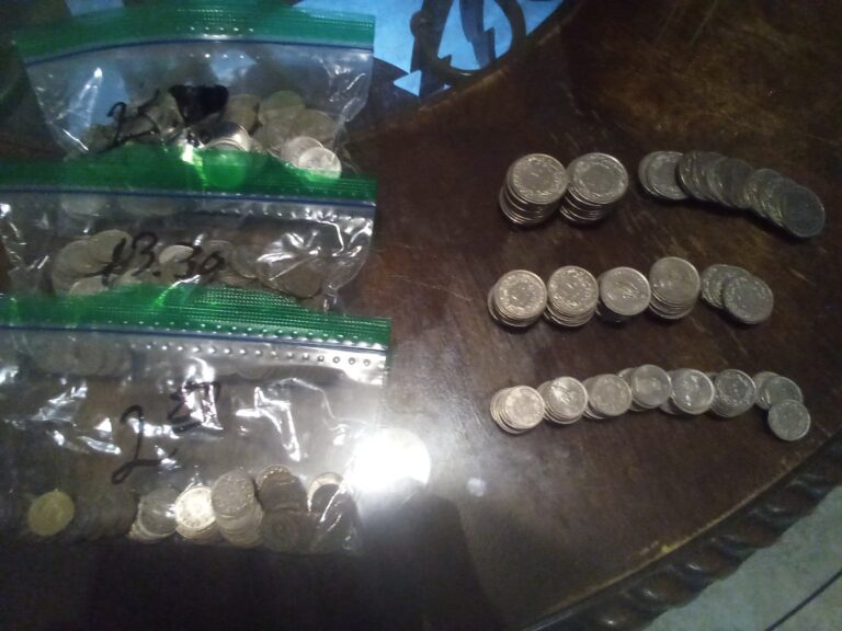 Read more about the article Switzerland Current Face value of 235.2 Francs in coin 296 USD Ex.  lotdec3675