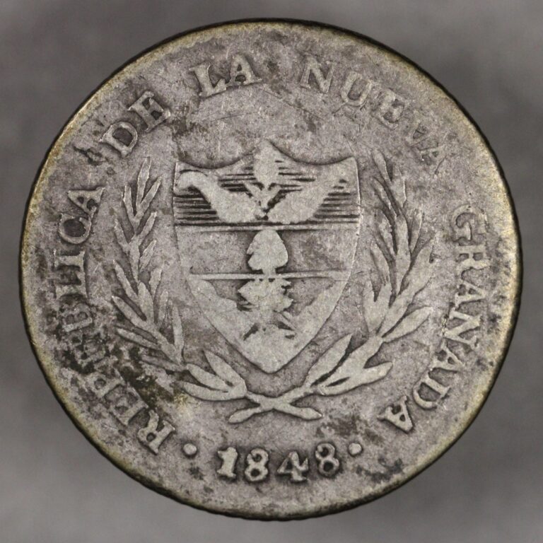 Read more about the article 1848 Colombia Silver 2 Reales