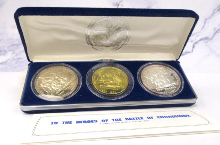 Read more about the article 1992 Marshall Islands Battle of Corregidor Commemorative Coin Set