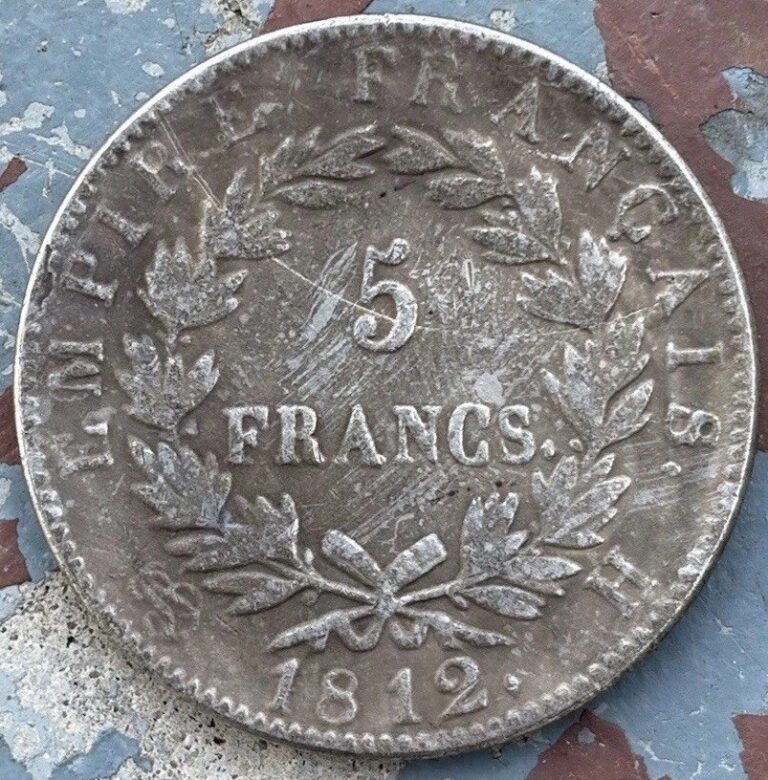 Read more about the article Coin 1812 France Napoleon 5 Francs