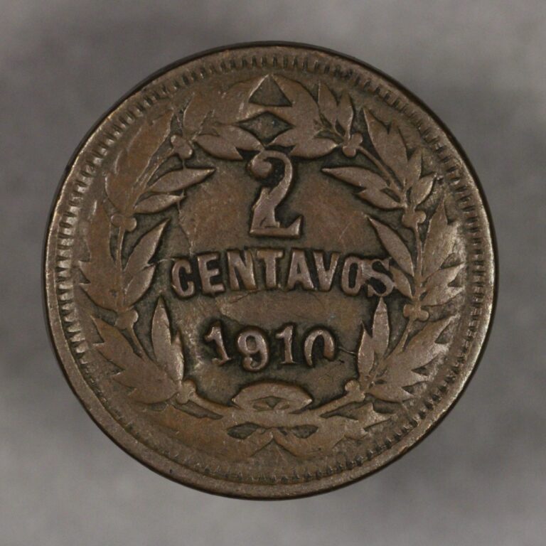 Read more about the article 1910 Honduras 2 Centavos