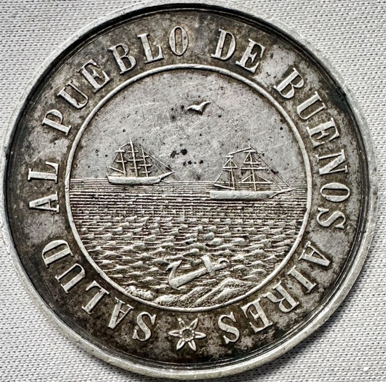 Read more about the article Argentina Medal Silver  – Constitution of Buenos Aires in 1873 BEST SELLER
