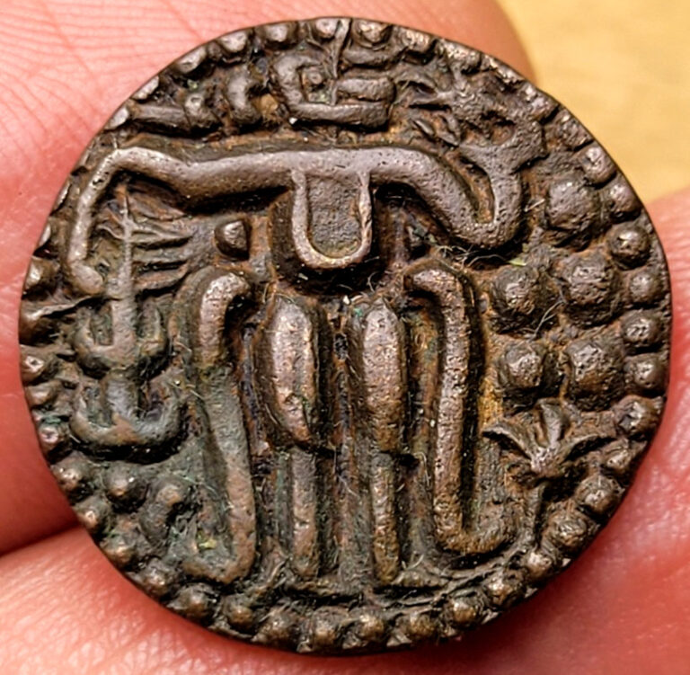 Read more about the article 1187 – 1211 CEYLON MASSA COIN – SRI LANKA – OCTOPUS MAN – EXCEPTIONAL