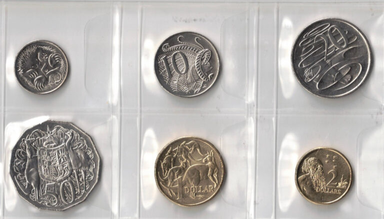 Read more about the article 2024 AUSTRALIA Uncirculated Six Coin Set of KCIII with Native People  Animals!