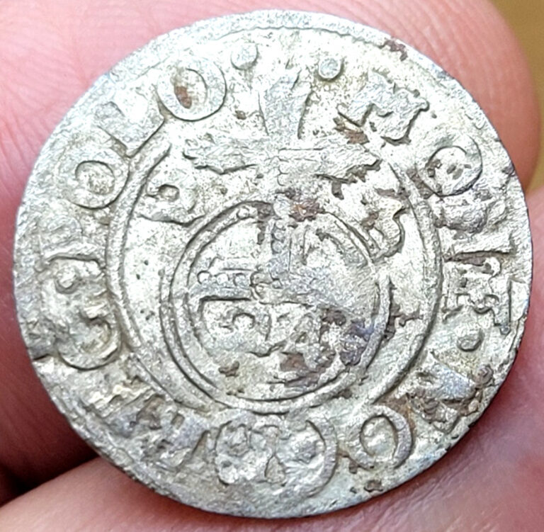 Read more about the article 1623 Poland 3 Polker Silver coin SIGISMUND III