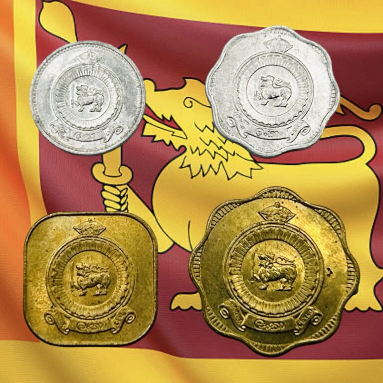 Read more about the article Lot of 4 British Ceylon / Sri Lanka Coins – 1963 AU/UNC – Combined Ship