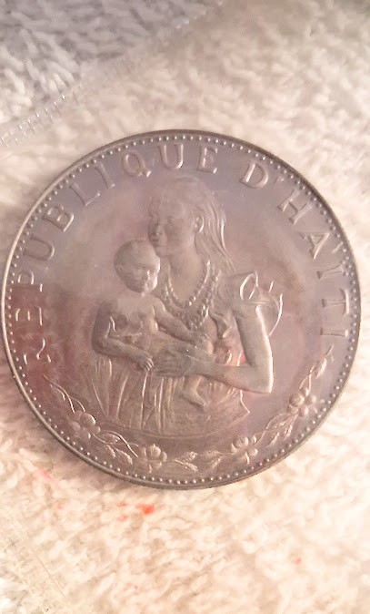 Read more about the article 1973 Haiti 50 Gourdes Silver Proof Coin Woman and Child Uncirculated