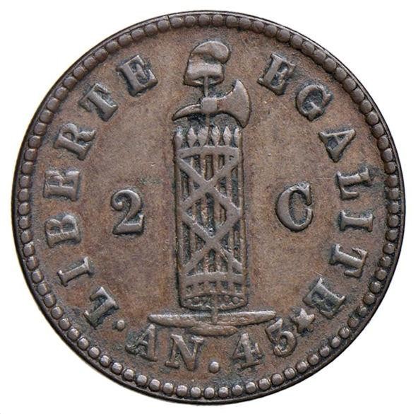 Read more about the article Haiti 2 Centimes 1846 AN43  #5632 NICE shape
