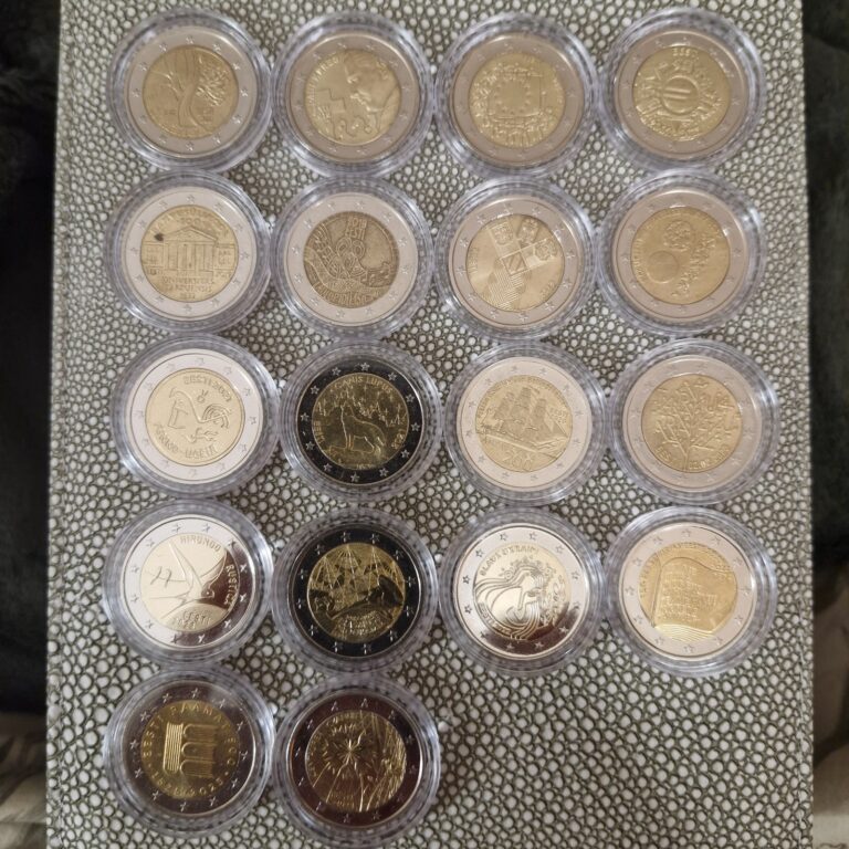 Read more about the article SPECIAL SET – ESTONIA all 18 commemorative 2 euro coins (2012-2025)