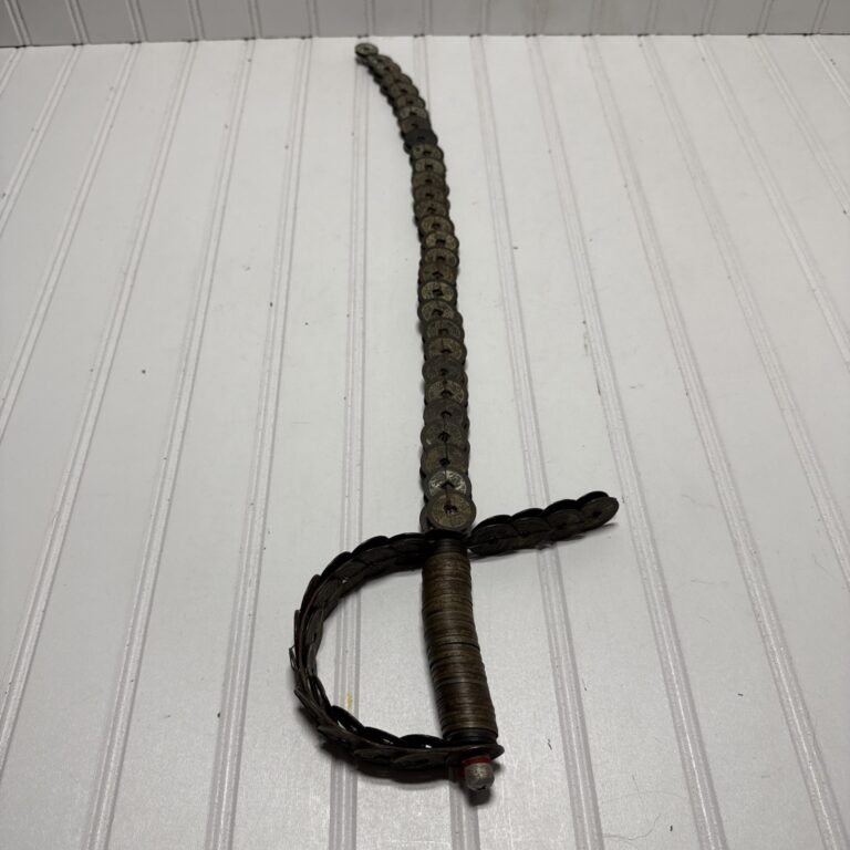 Read more about the article Handmade Sword Made W/ Cheng Tai Vietnam Coins
