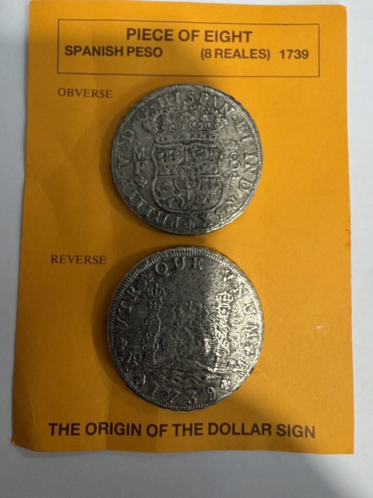Read more about the article 2 – 1739 Mexico Pillar Dollar 8 Reales Spanish Coin – BEST OFFER!!