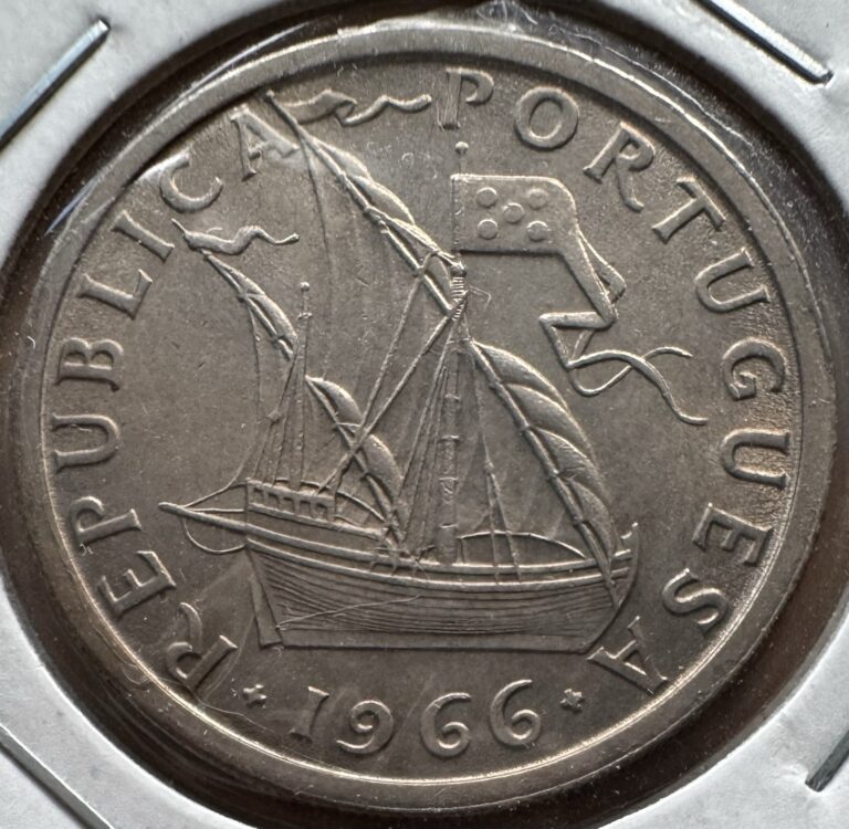 Read more about the article 1966 Portugal 5 Escudos  Coin  Bu!