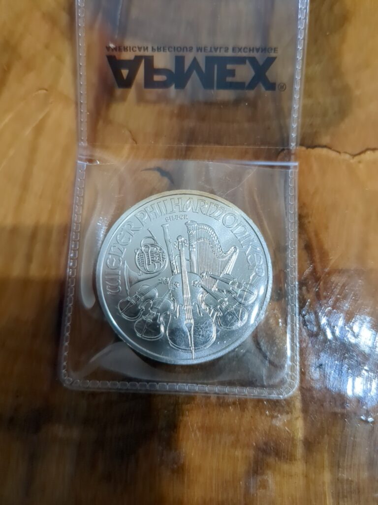 Read more about the article 2023 Austria Vienna Philharmonic 1 oz Silver 1.5 Euro Coin BU