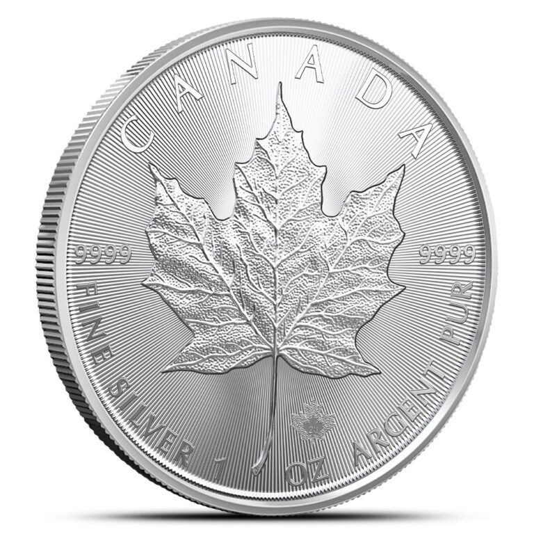 Read more about the article 2025 1 oz Canadian Silver Maple Leaf Coin (BU)