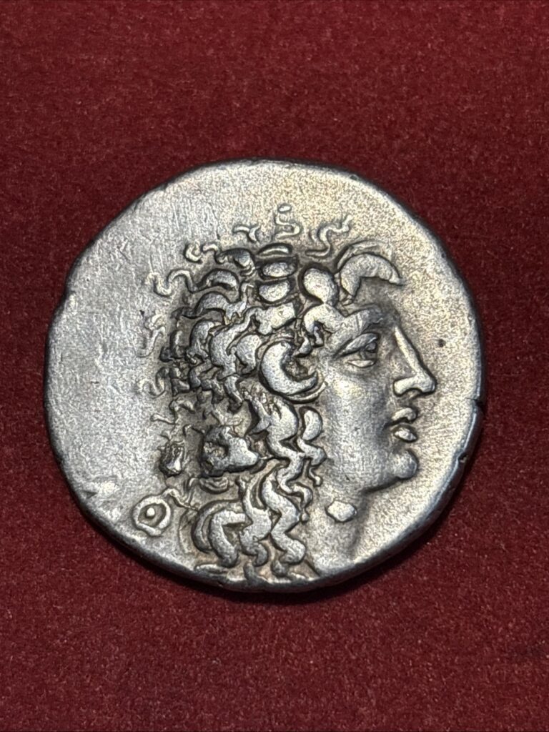Read more about the article Macedonia (Roman Protectorate)   Aesillas Quaestor  AR Tetradrachm  Silver Coin!