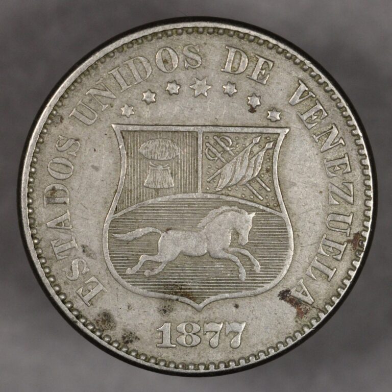 Read more about the article 1877 Venezuela 2 1/2 Centavos