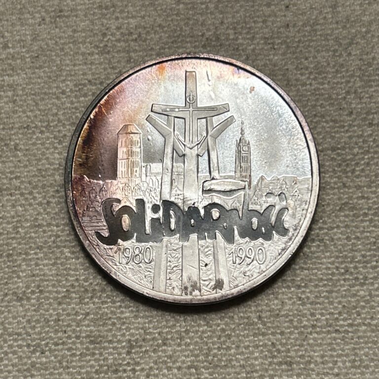 Read more about the article Poland – 1990 Silver 100 000 Zlotych – Scarce