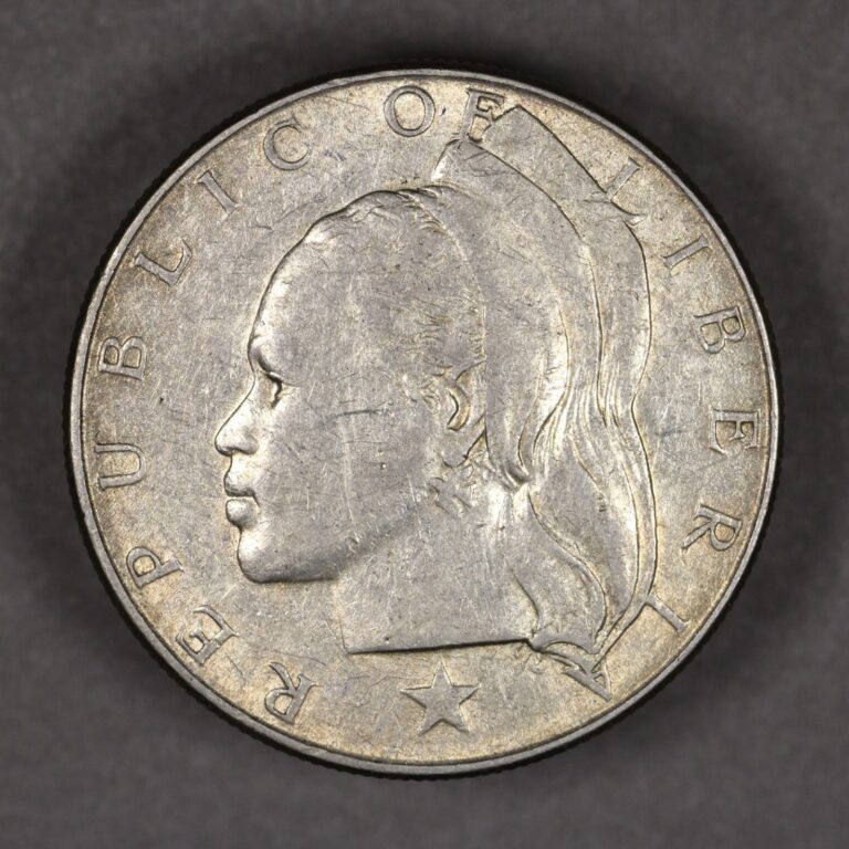 Read more about the article 1962 Liberia Silver One Dollar