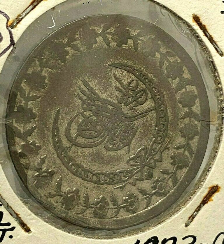 Read more about the article 1223 (1830) Turkey Silver 100 Para KM 598 Nice Original XF CHN