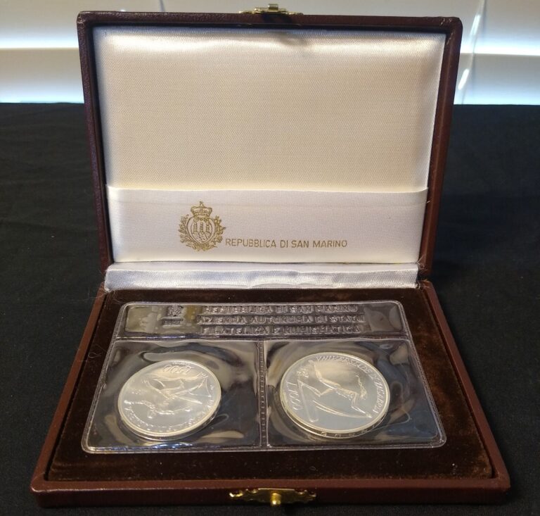 Read more about the article Republic Di San Marino 500 and 1000 Lire Silver Coins Zagreb University Games 1987