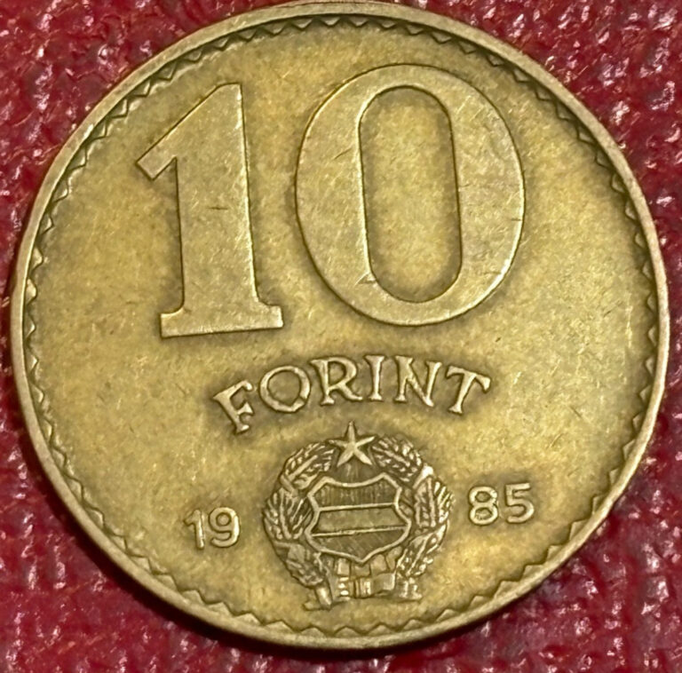 Read more about the article HIGH GRADE 1985  HUNGARY 10 FORINT COINS-DEC699