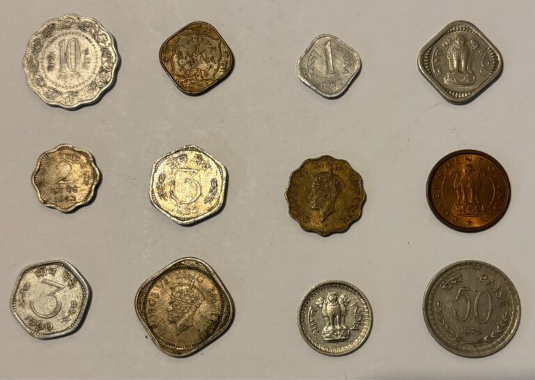 Read more about the article India Coin Collection 12 Different Coins Lot 243