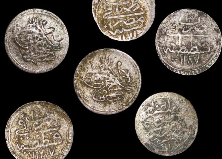 Read more about the article Set of 6 Ottoman Empire Para Coins Abdul Hamid I 1773-1789 CE Grade (C) 🇹🇷