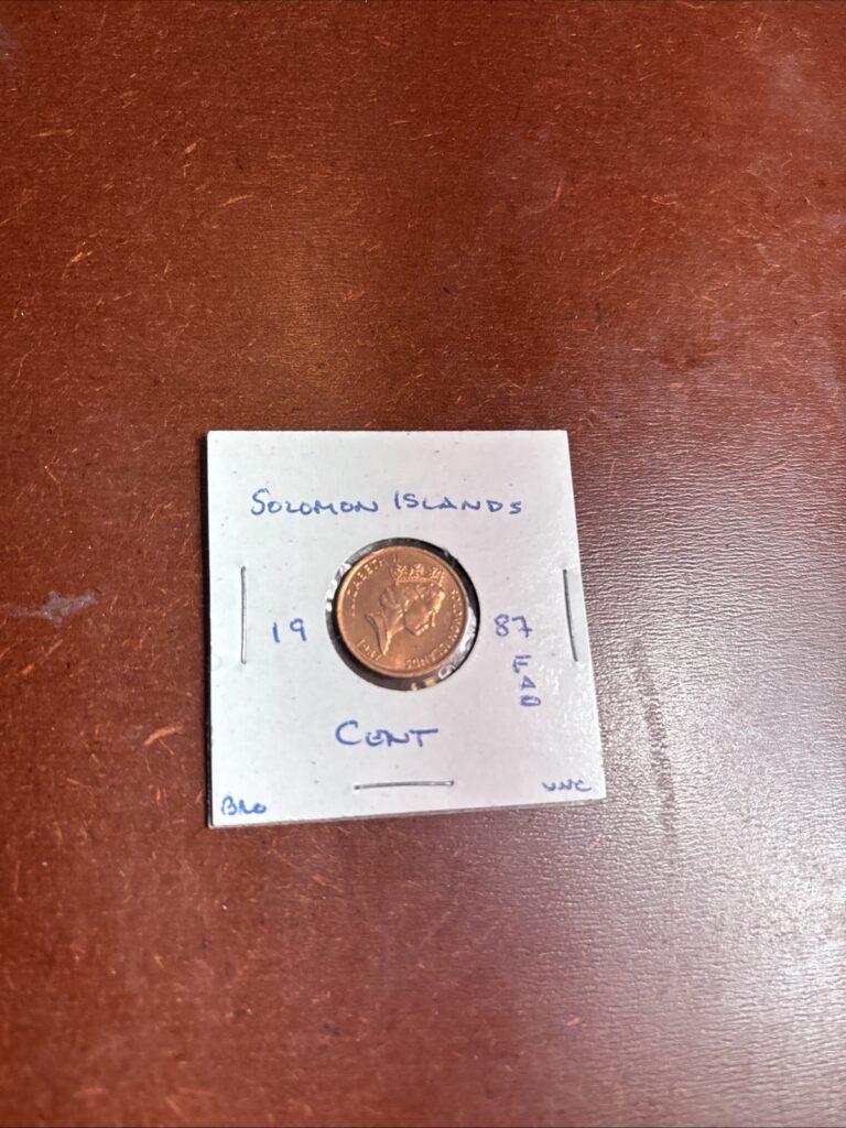 Read more about the article SOLOMON ISLANDS 1987 BU ONE CENT FAO GORGEOUS COIN FREE SHIPPING