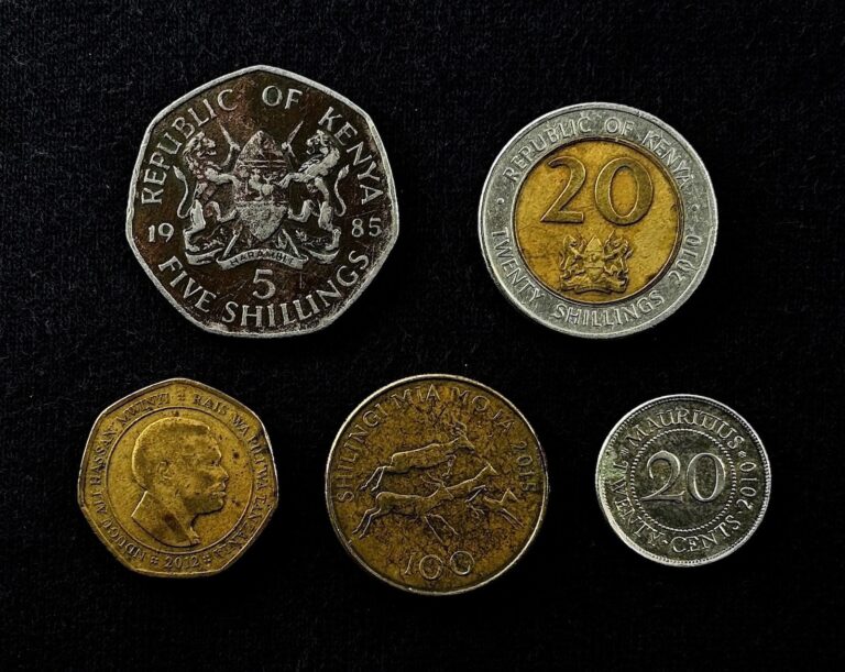 Read more about the article Mauritius Tanzania Kenya Coin LOT * 1985-2015 SHILLINGS CENTS Coins BULK LOT