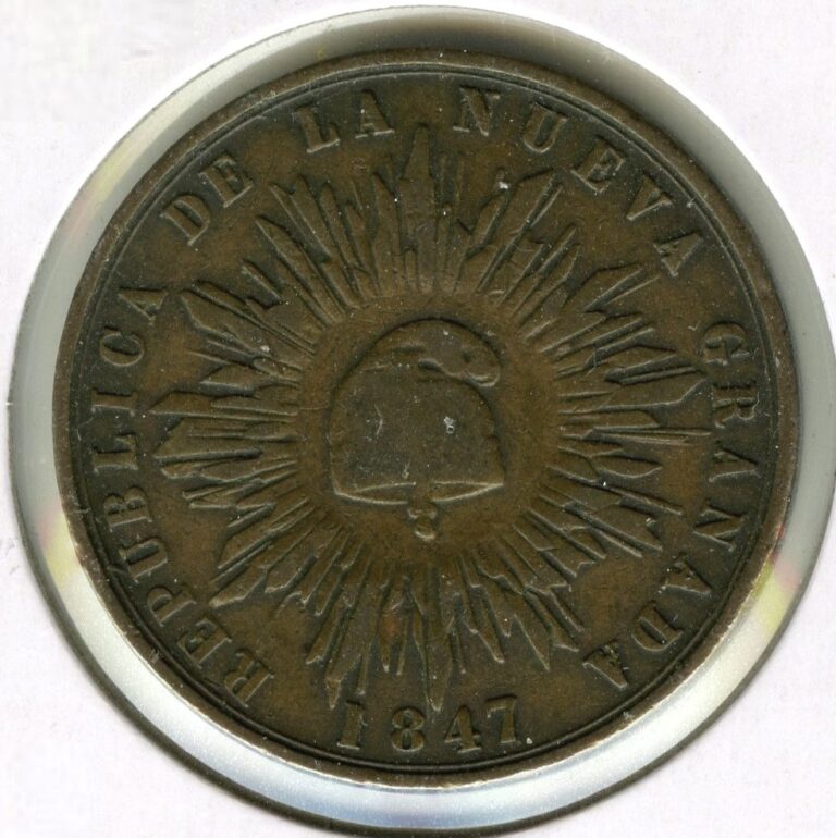 Read more about the article 1847 Colombia Coin 1 Decimo de Real – Republica de la Nueva Granada – Q117