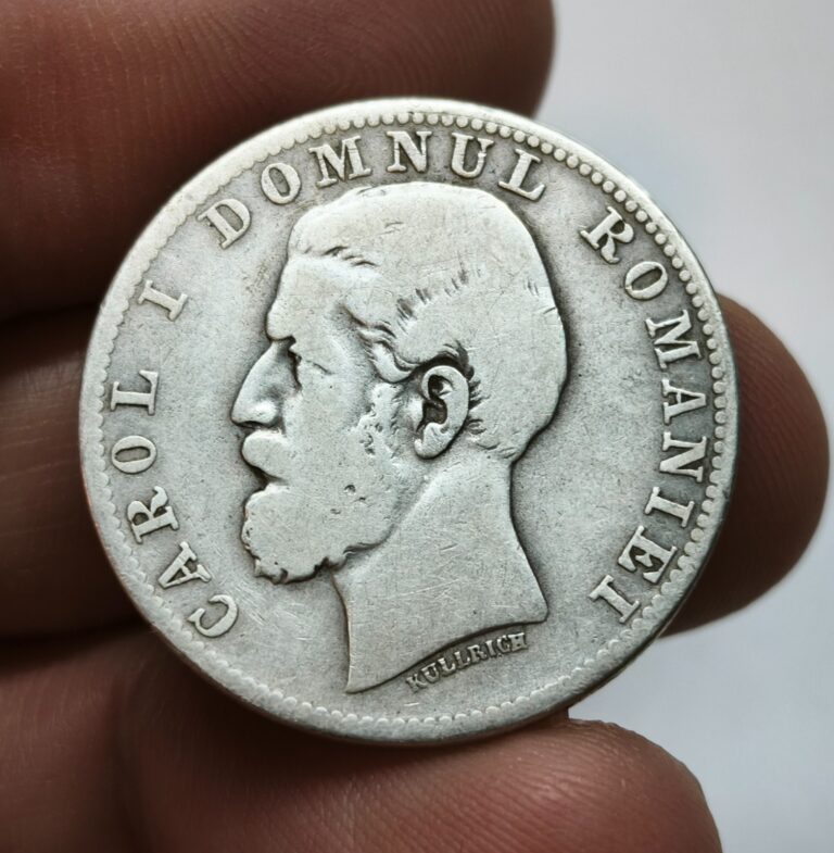Read more about the article Romania Carol I Silver 2 Lei 1881 V