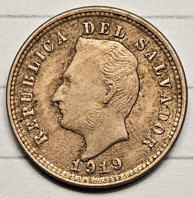 Read more about the article 1919 El Salvador 1 Centavo High Grade Coin