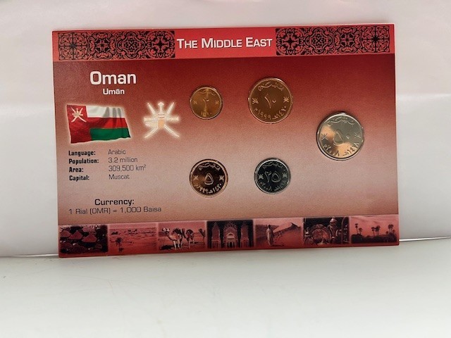 Read more about the article Littleton World Coin Set – Oman 5 coins