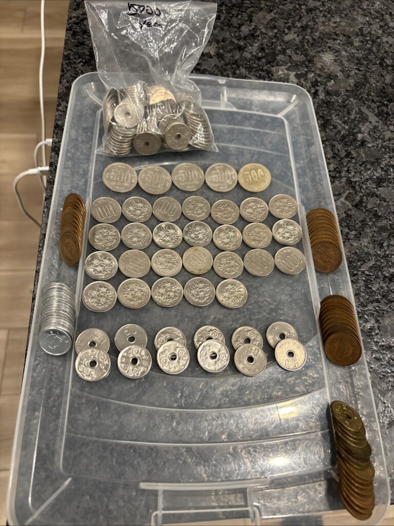 Read more about the article 11 100+  Japanese Yen Coin Lot. iD43