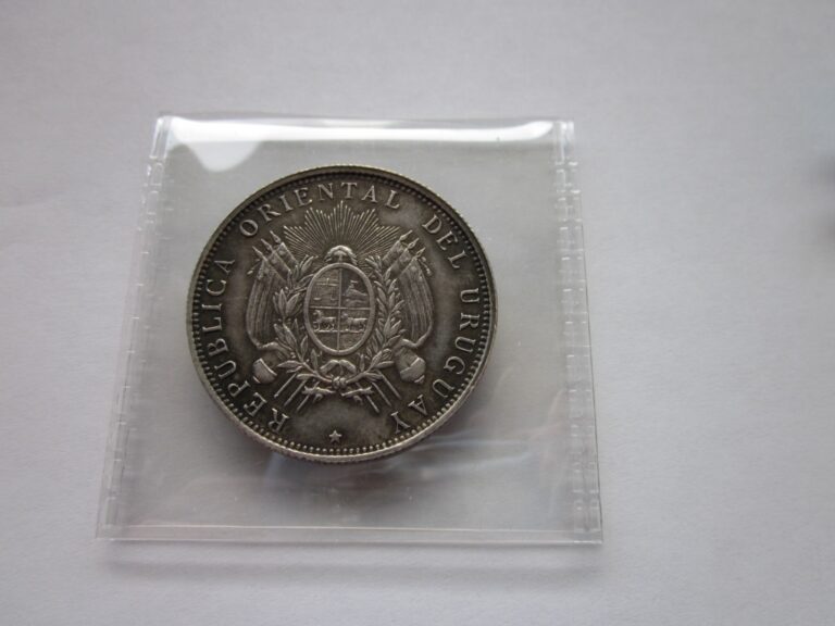 Read more about the article URUGUAY 1894 SILVER 50 CENTESIMOS  CHOICE ORIGINAL XF  FREE SHIPPING