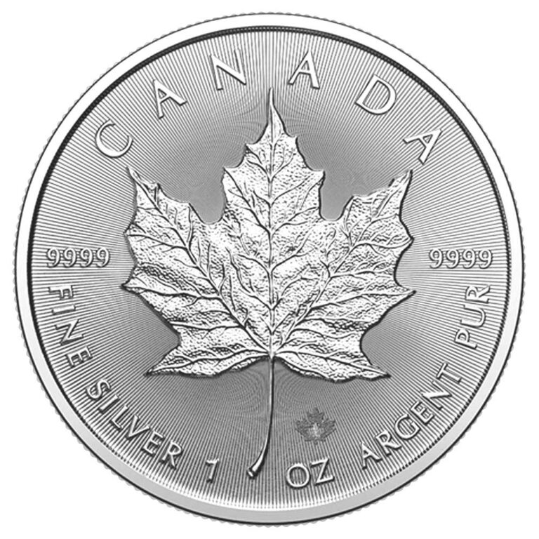 Read more about the article 2026 1 oz Canada 9999 Fine Silver Maple Leaf $5 Coin BU