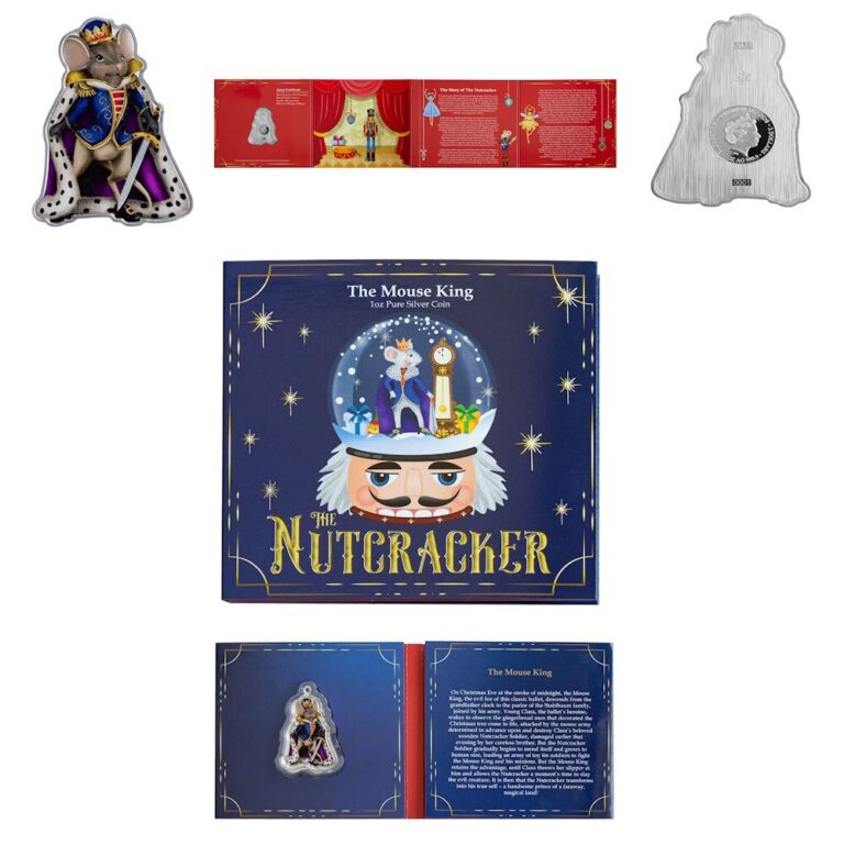 Read more about the article 2023 Solomon Islands The Nutcracker Mouse King 1 oz .9999 Fine Silver Coin