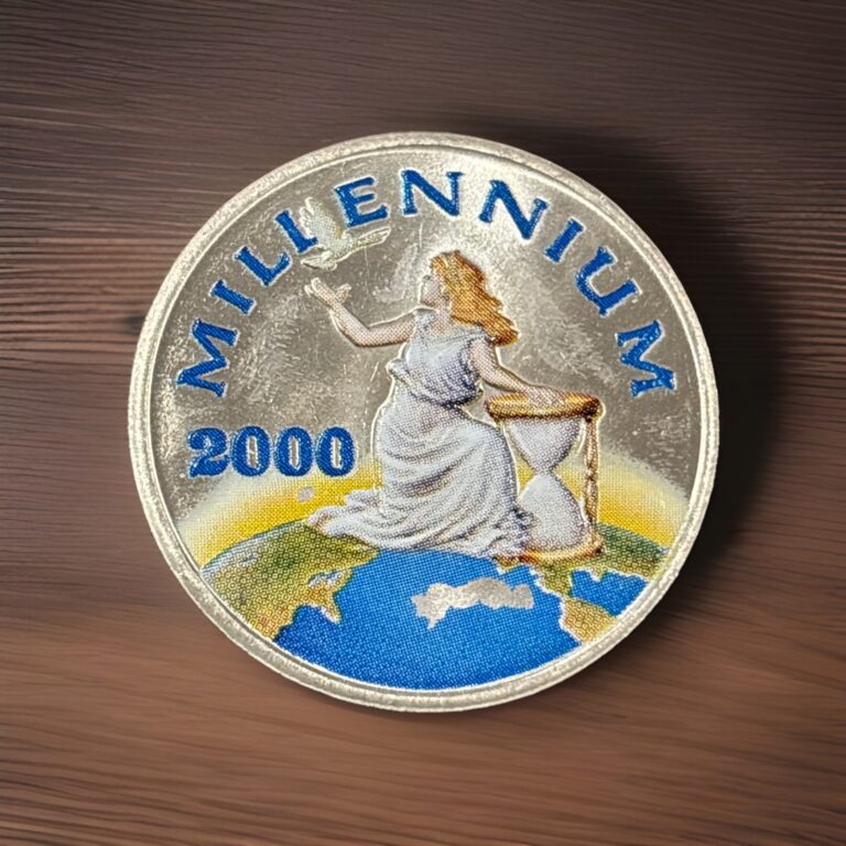 Read more about the article 2000 REPUBLIC OF LIBERIA MILLENNIUM $10 DOLLARS COIN