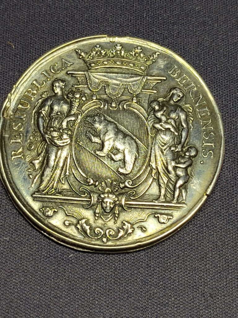 Read more about the article Off-center Struck 1720 – 1763 Switzerland Silver medal