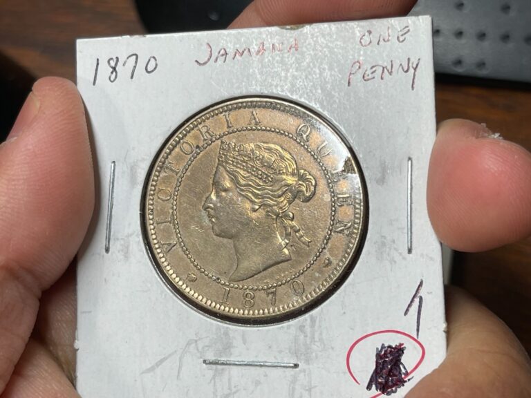 Read more about the article 1870 Jamaica One Penny Coin