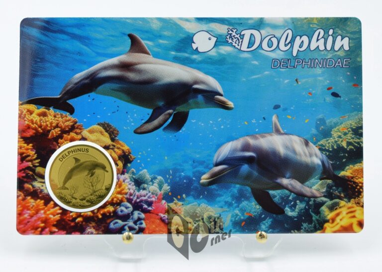 Read more about the article Dolphin 1/1000 Oz 999 Gold Coin 1000 Francs Gabon