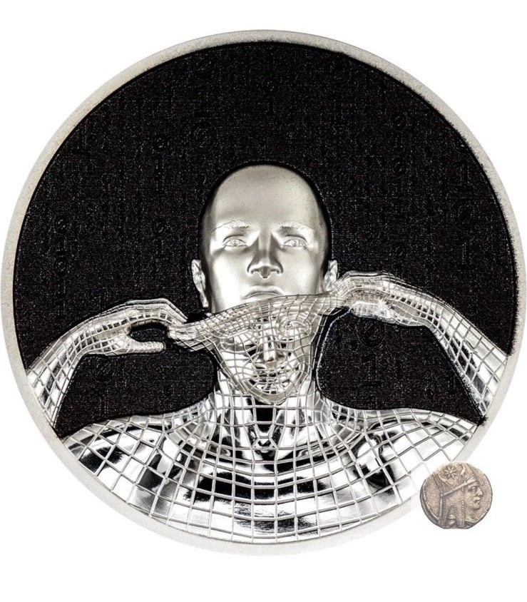 Read more about the article 🇺🇸2023 Second skin 1 oz PROOF silver coin Cook Islands W/COA and BOX 2.5K MINTED