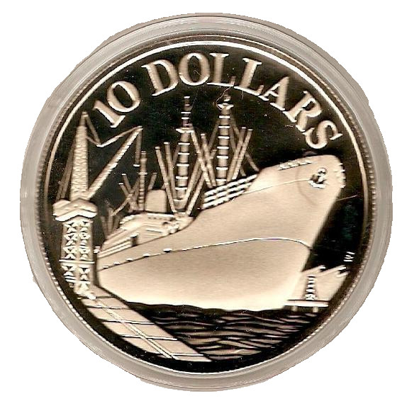 Read more about the article 1977 SINGAPORE SILVER Coin $10 SILVER – INDEPENDENCE – SHIP – KM# 15  COA  PROOF