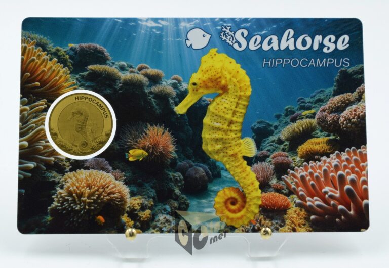 Read more about the article Seahorse 1/1000 Oz 999 Gold Coin 1000 Francs Gabon