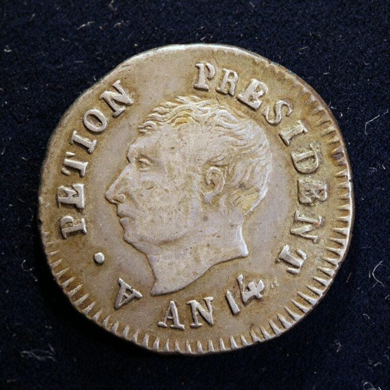 Read more about the article FOREIGN SILVER COIN – Haiti  25 Centimes  (1817)  KM-15.2  NICE VF-XF CONDITION