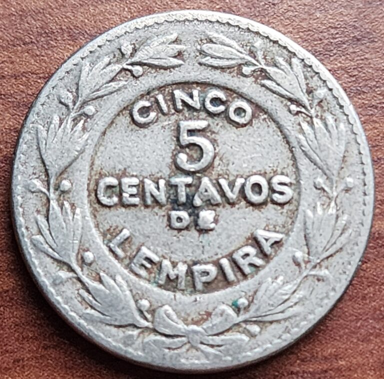 Read more about the article Honduras 1956 5 Centavos Coin