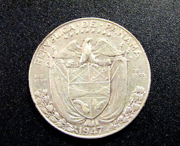 Read more about the article 1947 Panama 1/2 Balboa Silver Coin