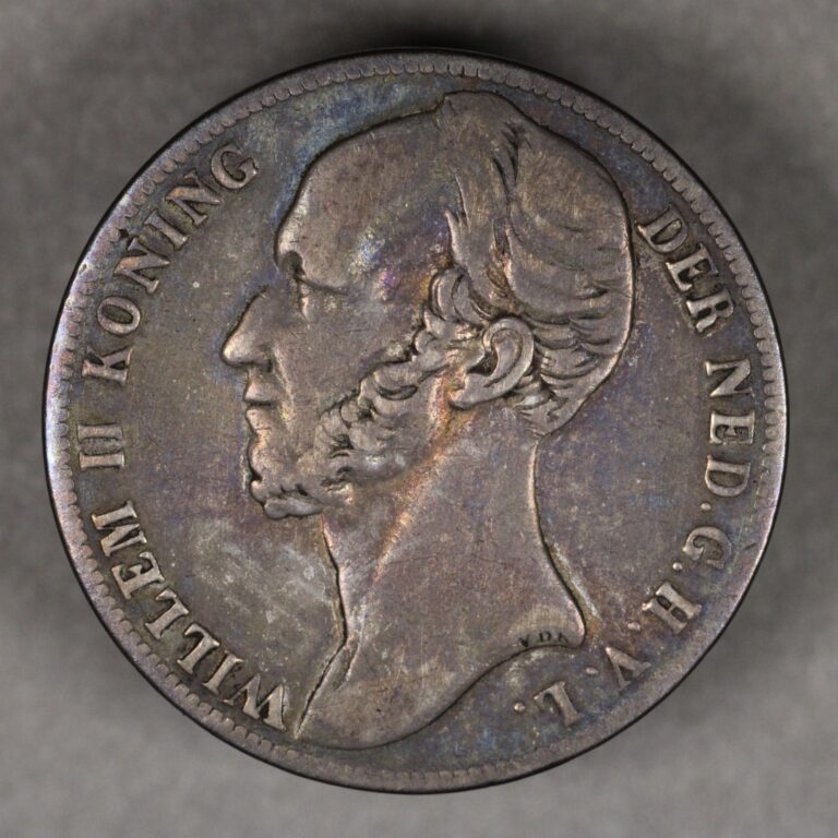 Read more about the article 1846 Netherlands Silver 1 Gulden